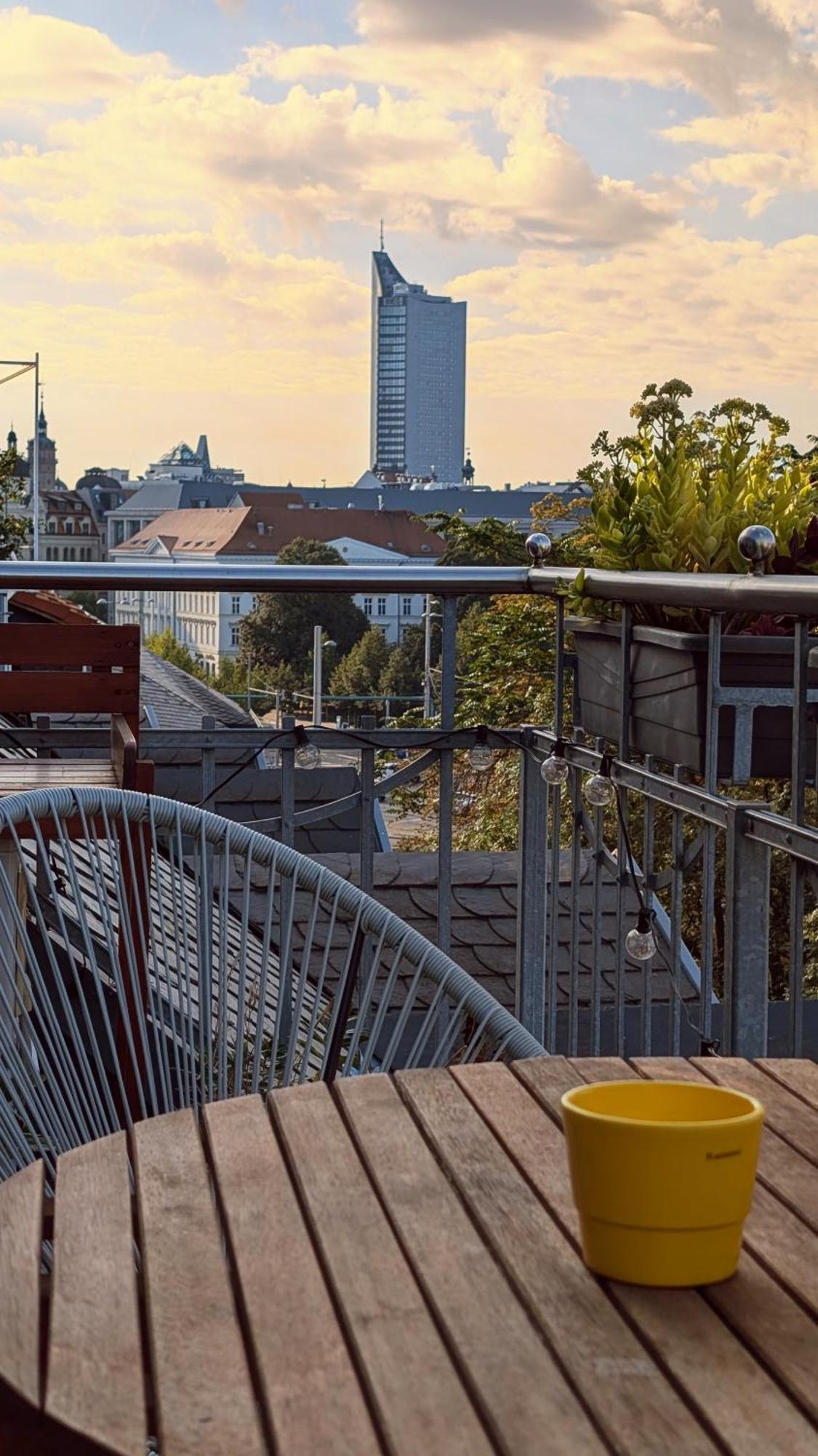 Appartamento Grosszuegige Maisonette Ueber Dem Leipziger Zentrum Esterno foto